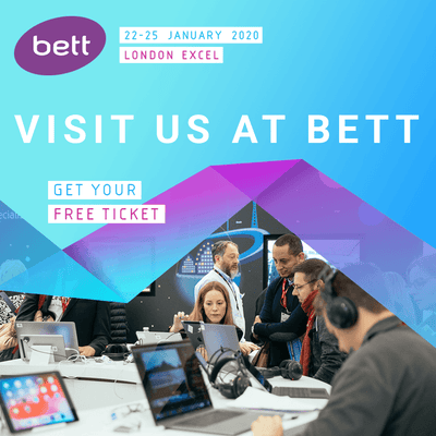 See us at BETT 2020 Show in London EXCEL